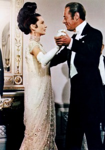 Rex Harrison and Audrey Hepburn are not a love to last through the ages
